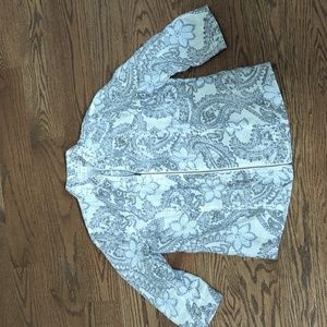 Coldwater Creek burnout jacket